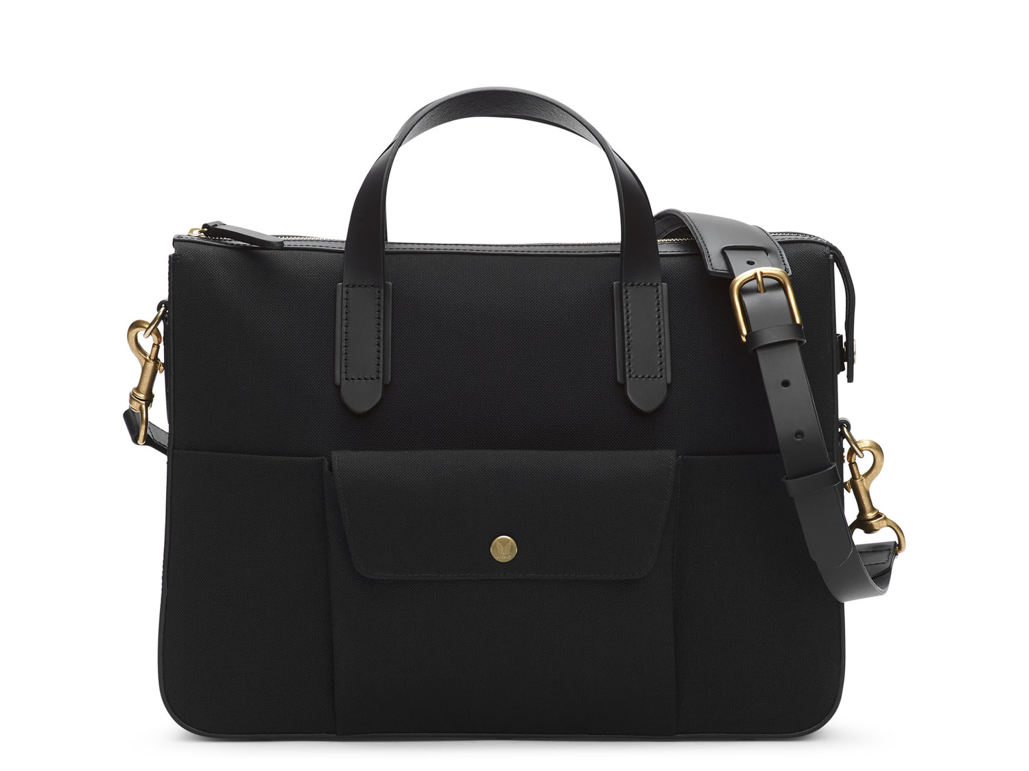 M/S Briefcase is a handy yet stylish casual bag for the office. Separate inside laptop compartment (15