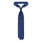 Viola Milano Mix Floral Selftipped Italian Silk Tie / Navy Mix