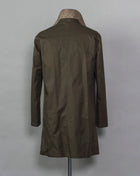 This garment comes Herno's historical archive. The inspiration comes from our passion and innovative research that we have been committed to since 1948.   Composition: main fabric 100% cotton, secondary fabric: 65% polyester 35% cotton, lining 100% cotton Hidden button front closure Two slanted side pockets and two inner pockets Half lined  Made in Italy IM000309U 13218 Color: 7730