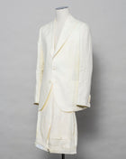 Mod. Piedigrotta Art. TS23082 Col. 4140 Off white 100% linen Drop 7 Made in Naples, Italy De Petrillo Linen Jacket / Off White