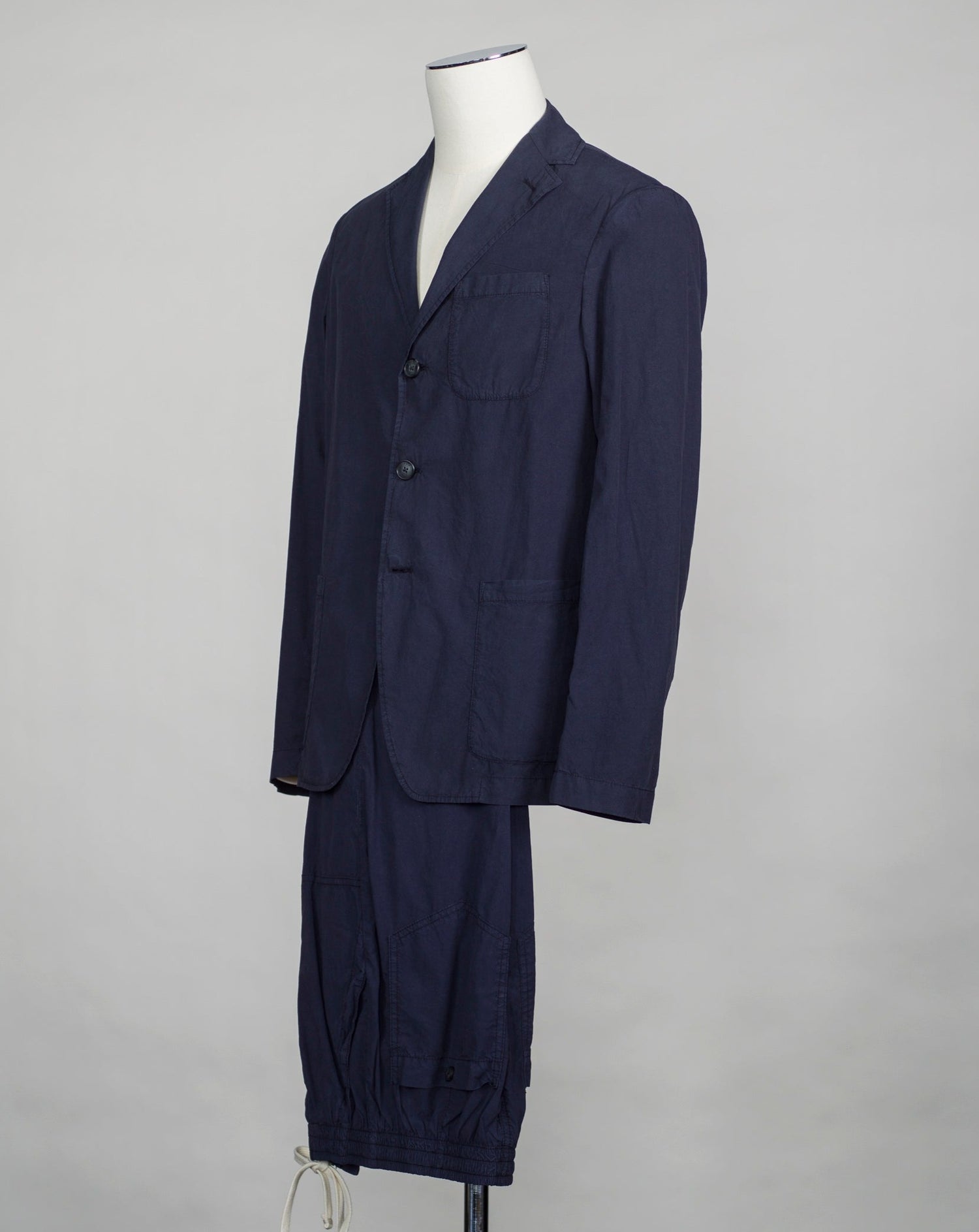 Article: 2353017 Color: Navy / 01 64% Lyocell 33% Cotton 3% Elastan Made in Italy Please Note: Jacket and Pants are sold separately Matching jacket you can find HERE