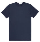 Sunspel Crew Neck T-Shirt / Navy