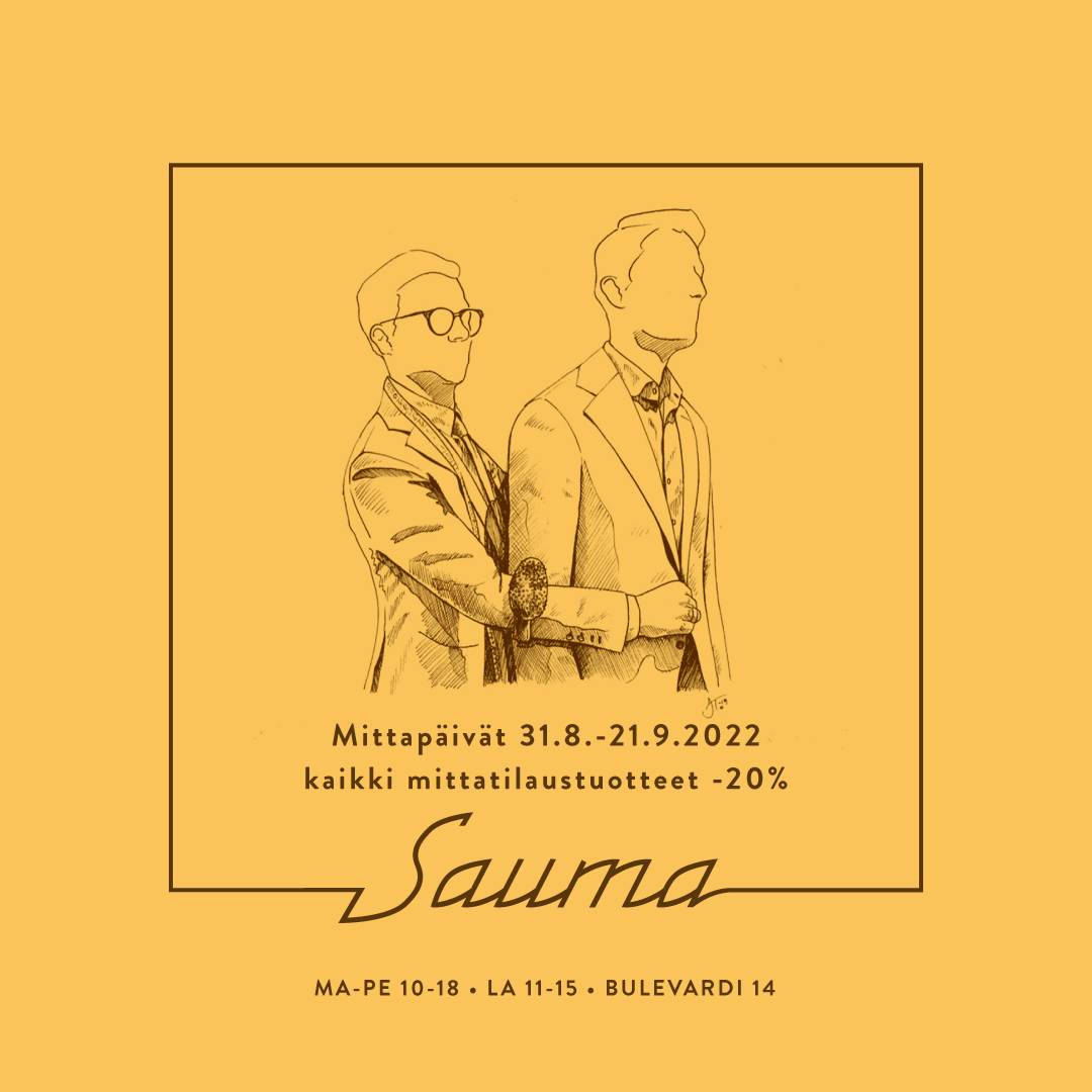 MADE-TO-MEASURE CAMPAIGN – Vaatturiliike Sauma Oy