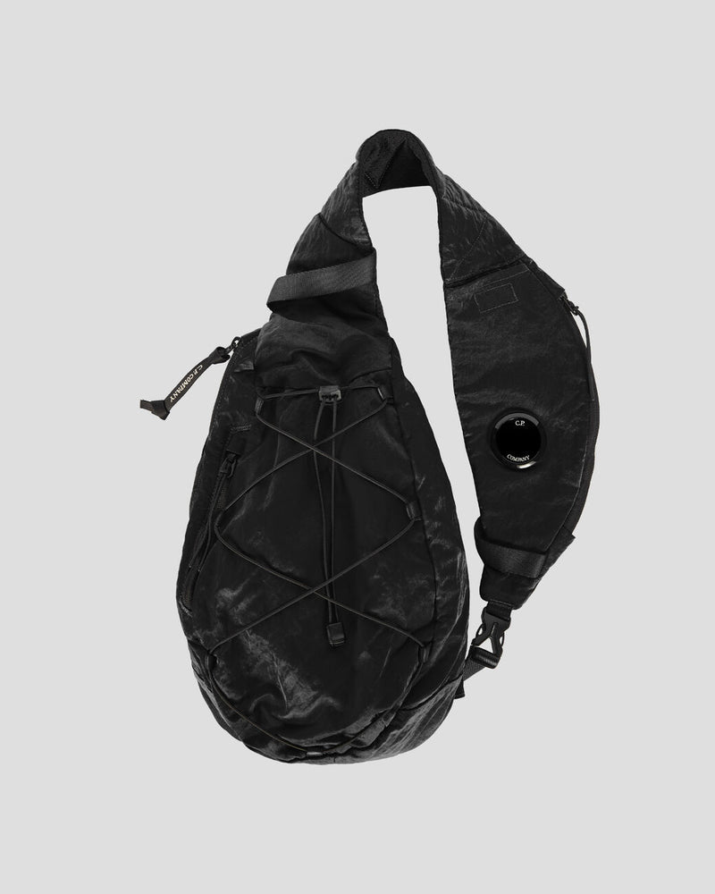 C.P. Company Nylon B Crossbody Rucksack / Black