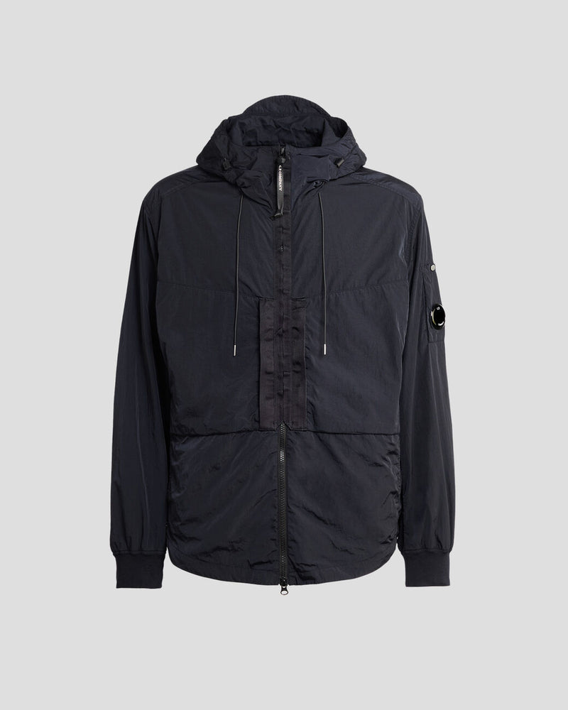 C.P. Company CHROME-R Hooded Overshirt / Total Eclipse