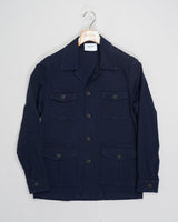 Composition: 98% Cotton 2% Elastan
Color: 593 / Navy
Article: 78189 / 50302
Model: Giacca M/L
Made in Italy