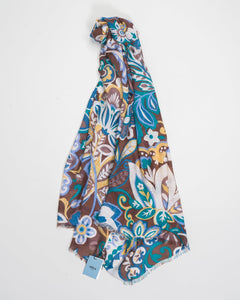 Composition: 70% Modal 30% Silk
Article: 2550477
Made in Italy
Size: 80cm x 190cm Altea Modal &amp; Silk Scarf / Brown
