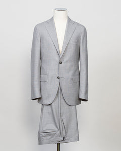 Sauma private label jacket made of Super 130's Doppio Ritorto fabric. This is our in-house quality, so you can find it always in our collection. Designed to be a part of a suit and to be combined with suit trousers.

Super 130's Doppio Ritorto 100% wool

Unconstructed shoulder
2 Buttons
Side vents
Notch lapel
2 Flap pockets in front
4 inside pockets
Fully lined