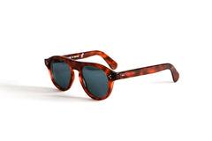 Unisex Model Handcrafted in Reims, France Italian 8 mm Cellulose Acetate Rivet Hinges Keyhole Bridge Category 3 UV400 Organic Sunglass Lenses (UVA &amp; UVB Protection) Comes with a leather case   TEMPORAL 142 CALIBER 48,5 BRIDGE 21 ARMS 150