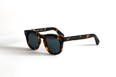 Unisex Model Handcrafted in Reims, France Italian 8 mm Cellulose Acetate Rivet Hinges Keyhole Bridge Category 3 UV400 Organic Sunglass Lenses (UVA &amp; UVB Protection) Comes with a leather case   TEMPORAL 140 CALIBER 46 BRIDGE 24 ARMS 150