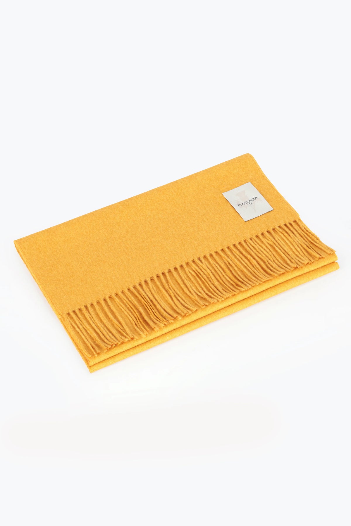 Piacenza 1733 Silk and Cashmere Scarf / Yellow