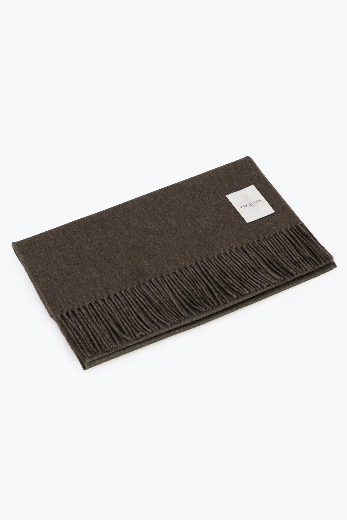 Piacenza 1733 Silk and Cashmere Scarf / Moss Green