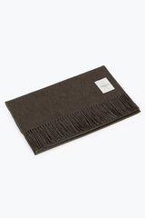 Piacenza 1733 Silk and Cashmere Scarf / Moss Green