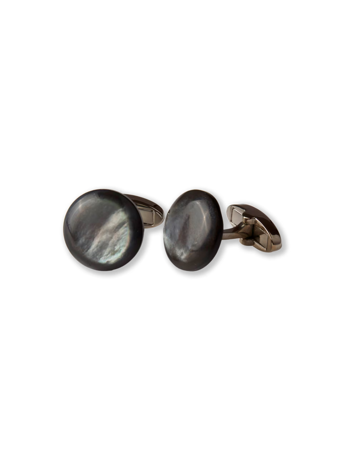 Stenströms Mother of Pearl Cufflinks / Black