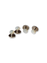 Stenströms Mother of Pearl Studs / White
