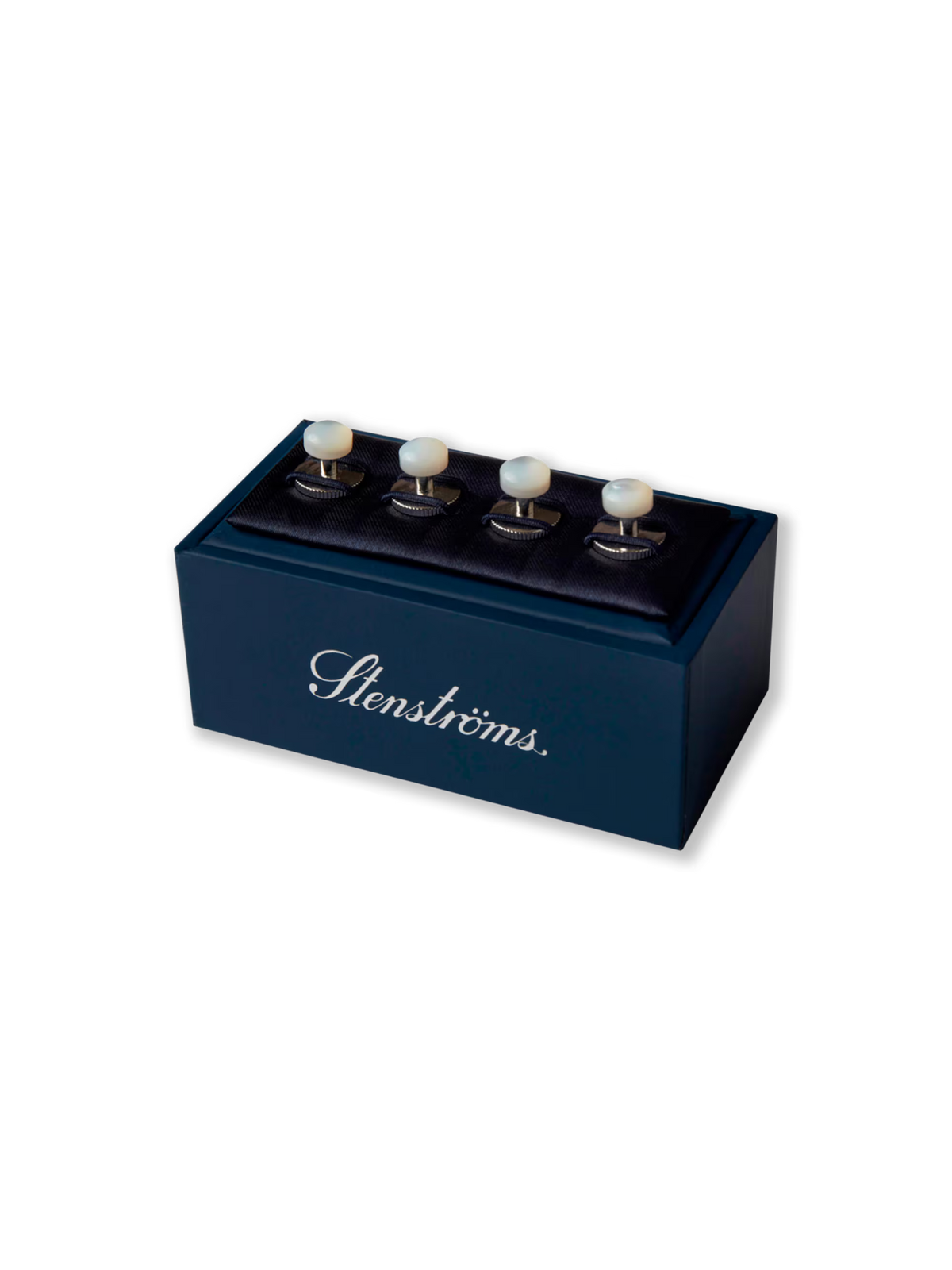 Stenströms Mother of Pearl Studs / White