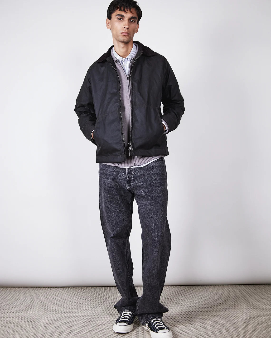 Brixtol Textiles Carter Wax Jacket / Brown