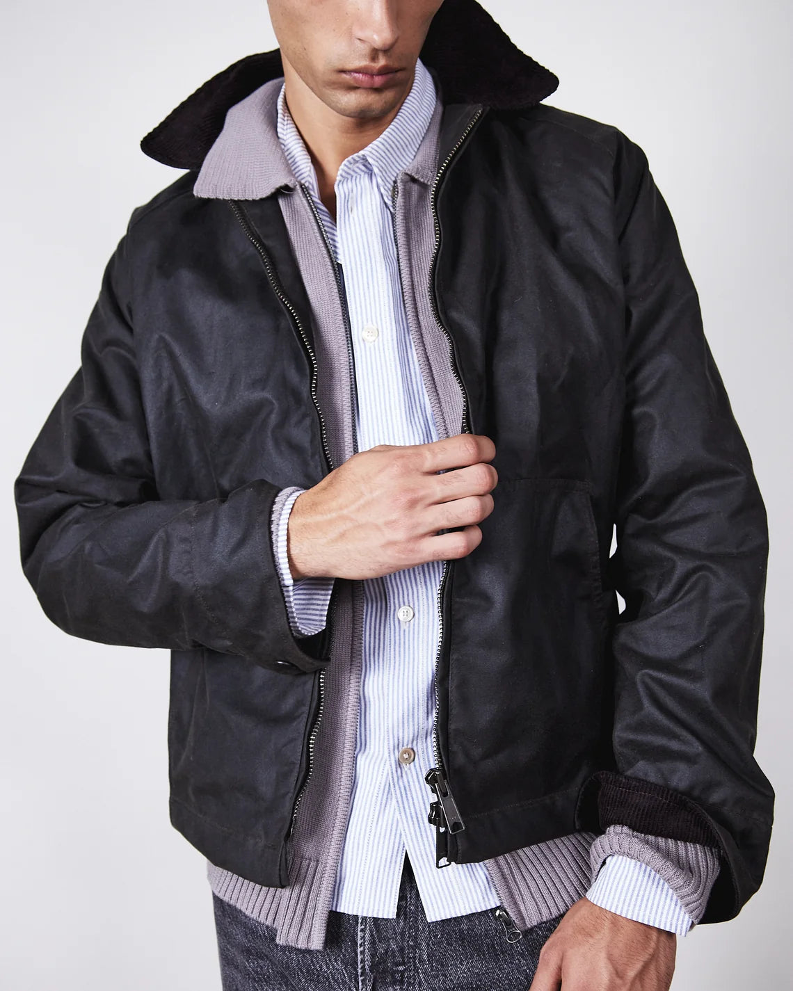 Brixtol Textiles Carter Wax Jacket / Brown