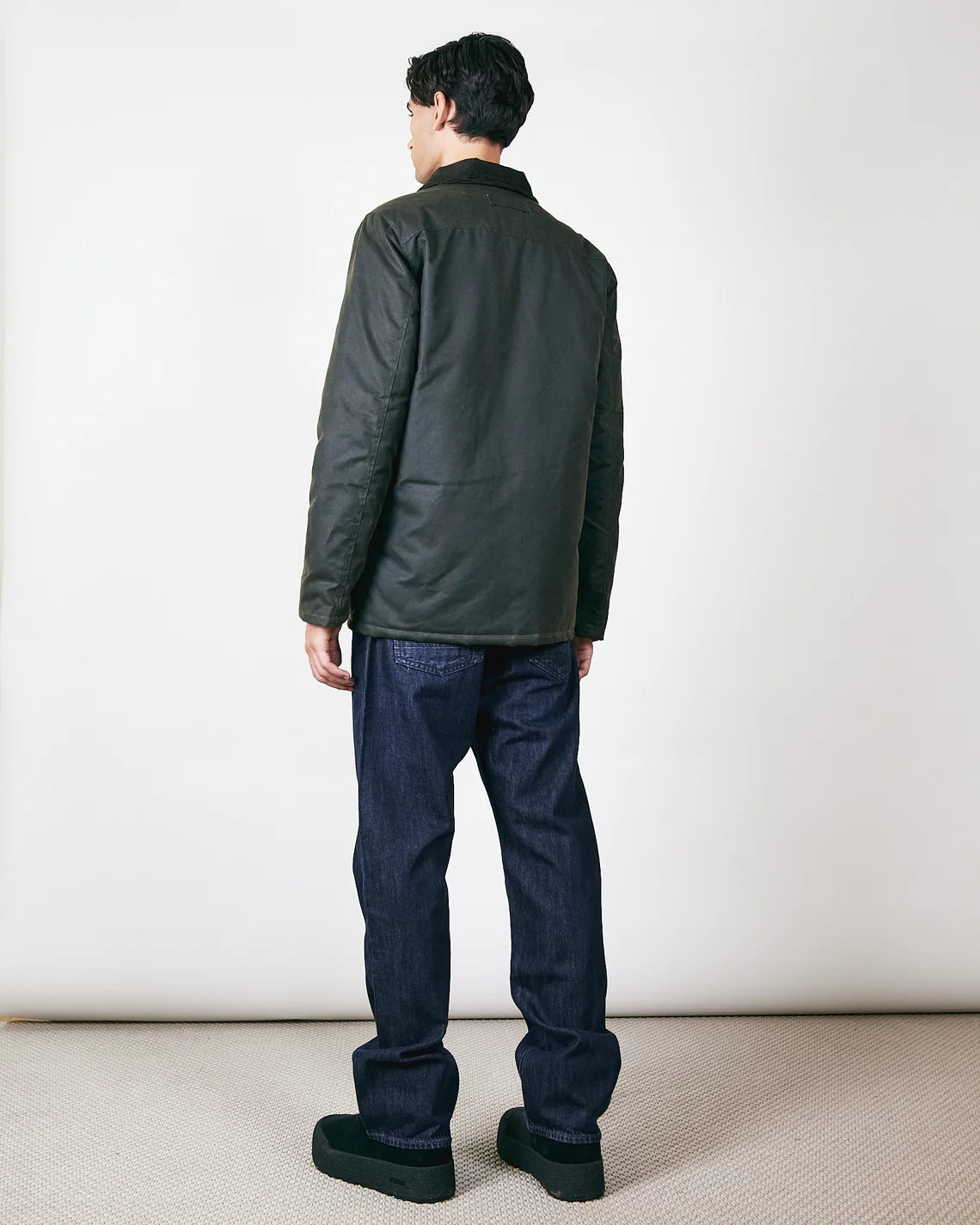 Brixtol Textiles Curtis Wax Jacket / Brown