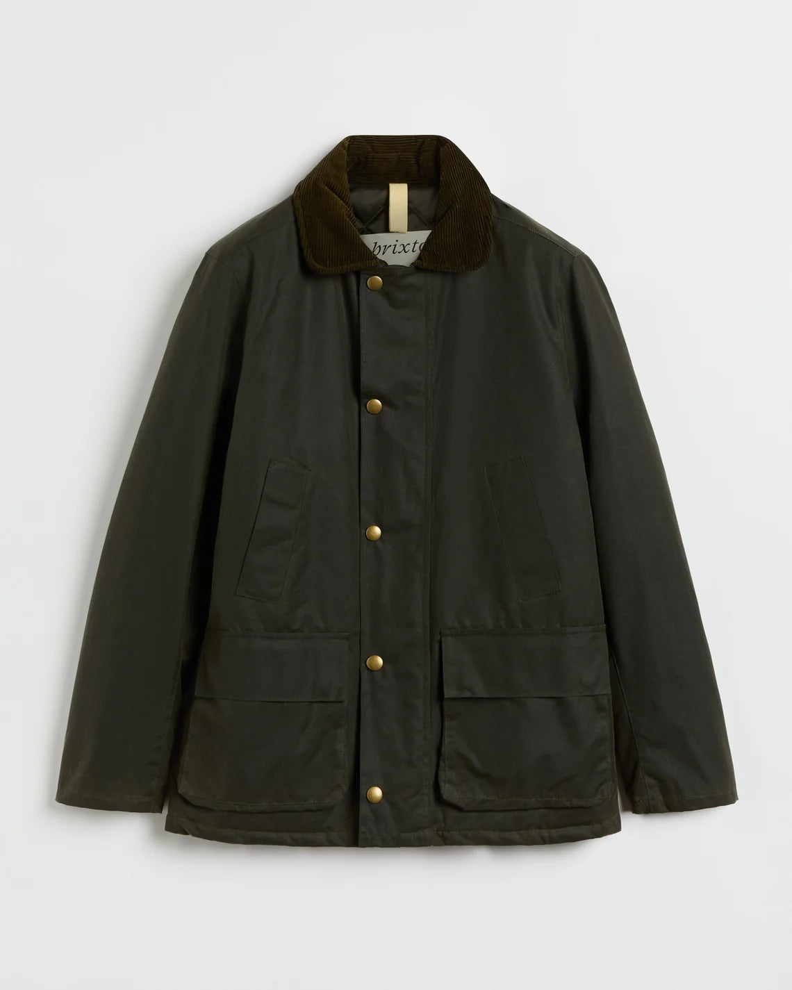 Brixtol Textiles Curtis Wax Jacket / Brown
