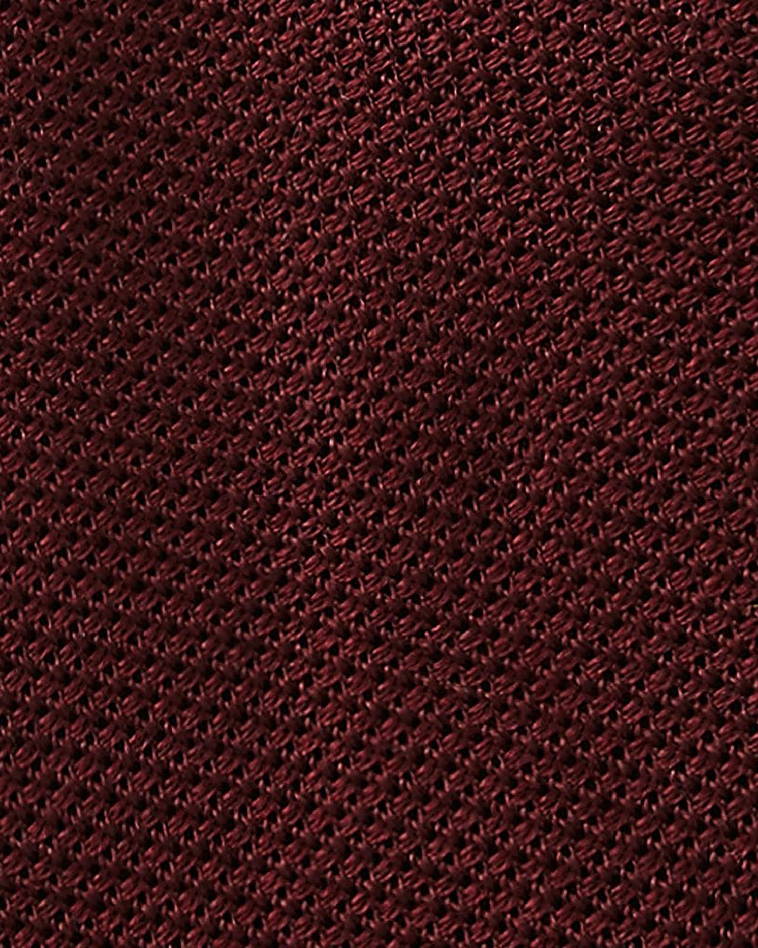 Viola Milano Grenadine Garza Fina Unlined Silk Tie / Burgundy