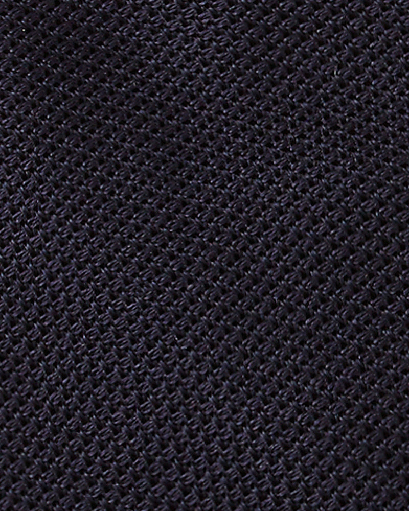 Viola Milano Grenadine Garza Fina Unlined Tie / Navy