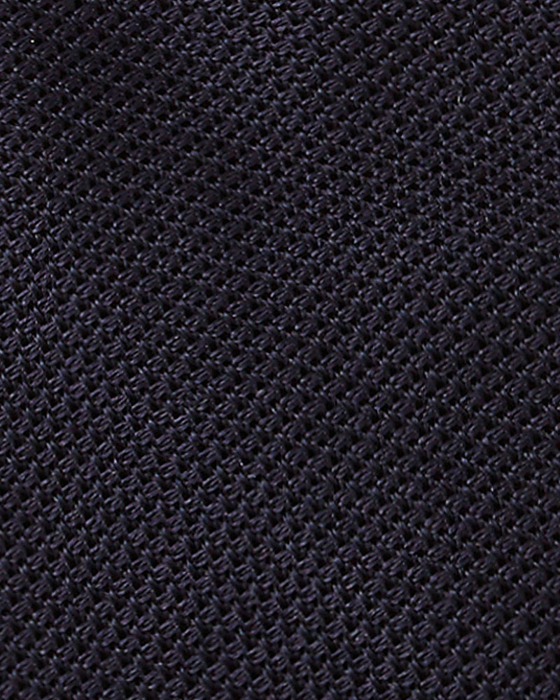 Viola Milano Grenadine Garza Fina Unlined Tie / Navy