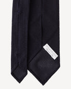 Viola Milano Grenadine Garza Fina Unlined Tie / Navy