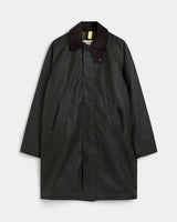 Brixtol Textiles Hayden Wax Jacket / Olive