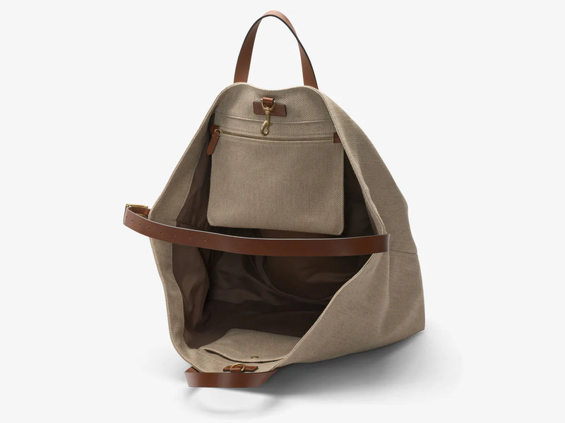 Mismo M/S Haven - Grand Herringbone / Cuoio