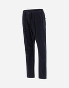 Herno Light Cotton Stretch Trousers / Navy