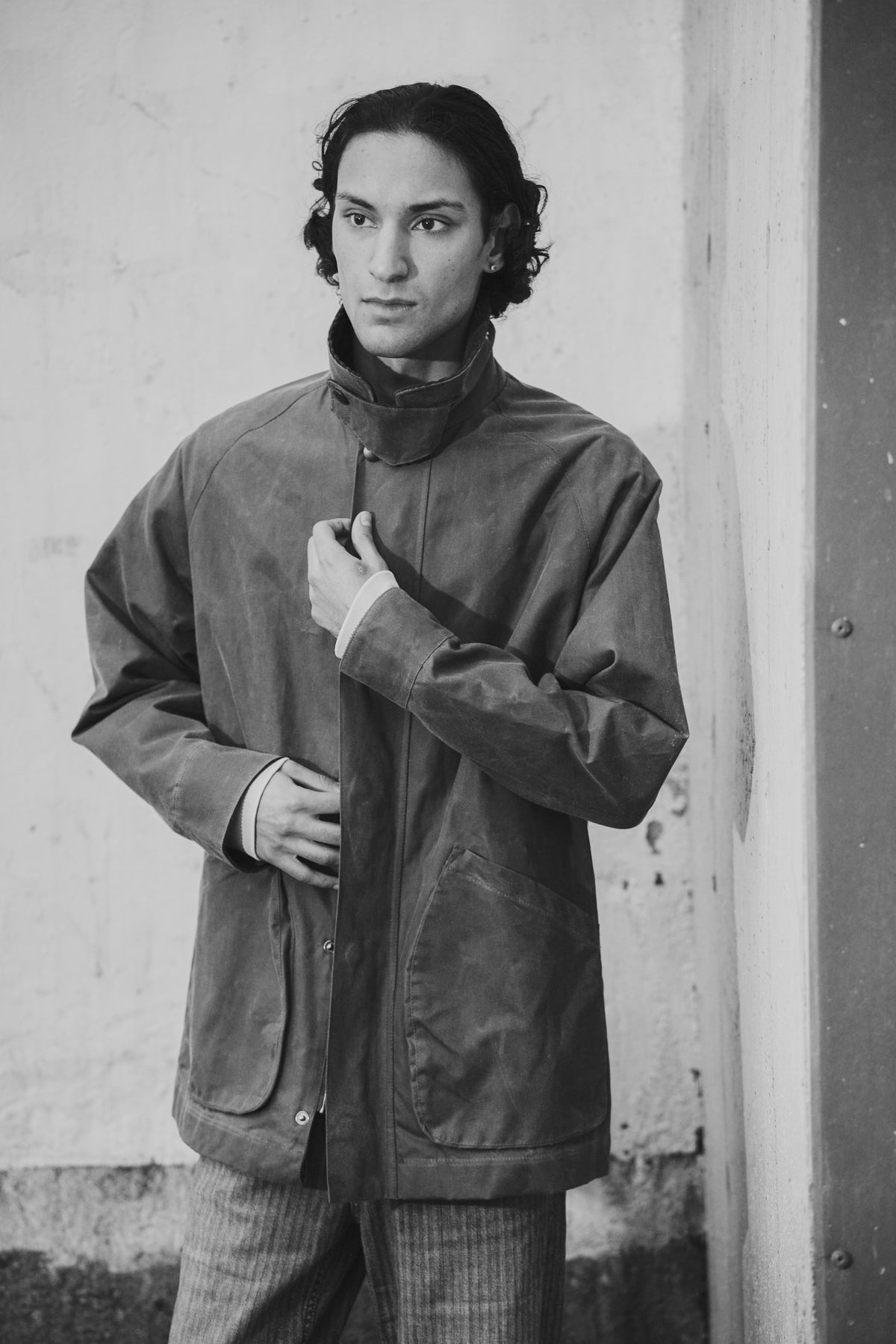 Brixtol Textiles Kit Wax Jacket / Olive