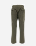 Herno Light Cotton Stretch Trousers / Light Military