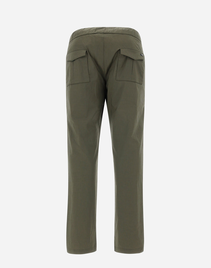 Herno Light Cotton Stretch Trousers / Light Military