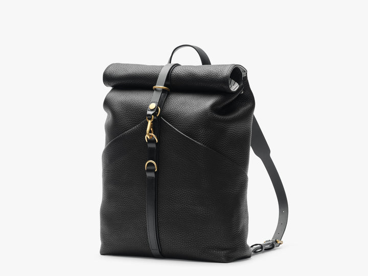 Mismo Rucksack Leather - Black