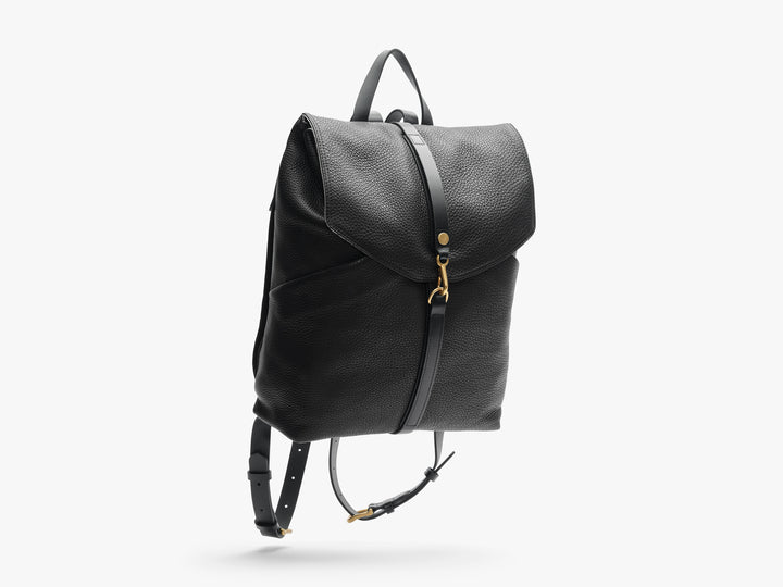 Mismo Rucksack Leather - Black