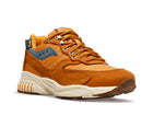 Saucony Originals 3D Grid Hurricane CORDURA® Sneakers / Brown & Rust