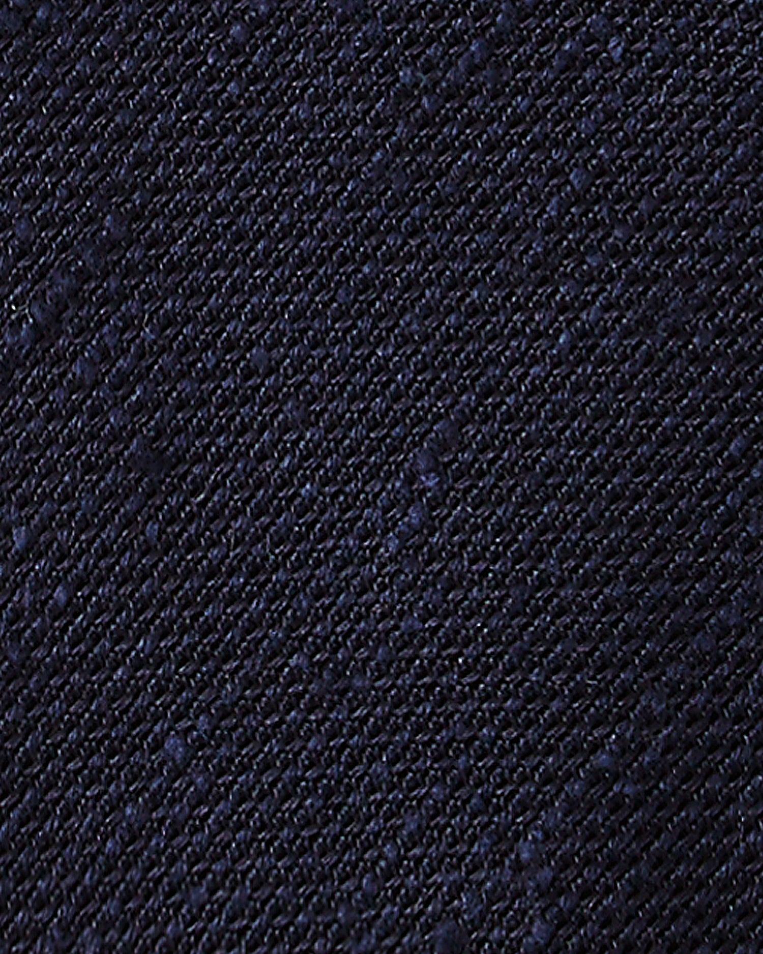 Viola Milano Solid Woven Grenadine/Shantung Tie / Navy