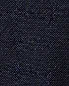 Viola Milano Solid Woven Grenadine/Shantung Tie / Navy