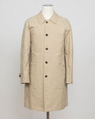 Model: New Dean
Article: Strong Wax
Color: 926 / Beige
Main Fabric: 100% Cotton
Coating: Wax
Regular fit
Knee length
Button fastening
Side pockets with button fastening
Raglan sleeves
One back vent L'Impermeabile Heavy Waxed Mac Coat / Beige