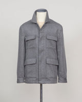 Alessandro Gherardi Cashmere Shirt Jacket / Grey
