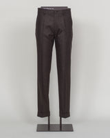 Berwich VBC Flannel Trousers / Brown