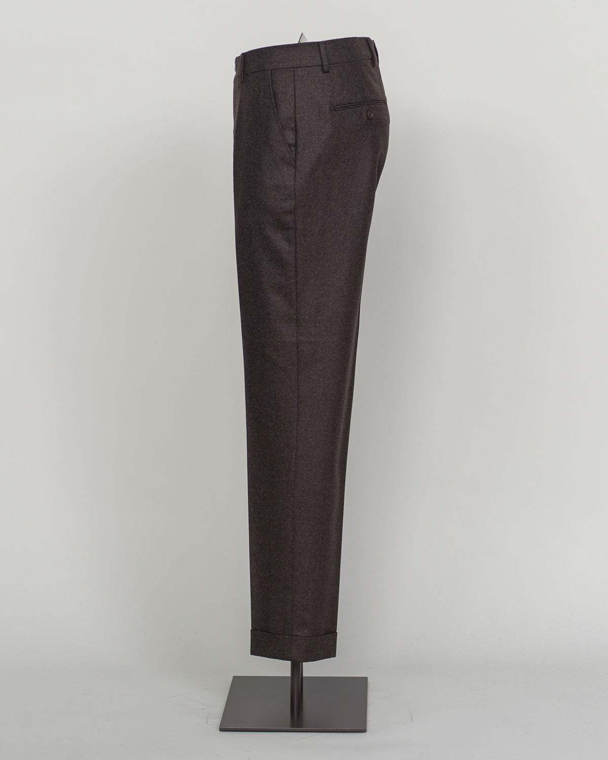 Berwich VBC Flannel Trousers / Brown