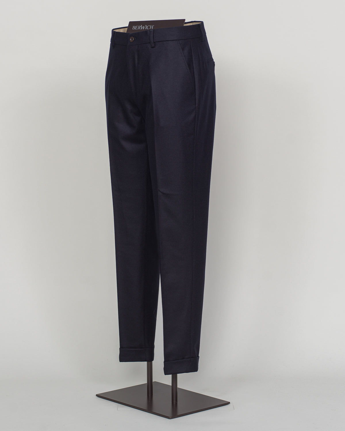 Berwich VBC Flannel Trousers / Navy