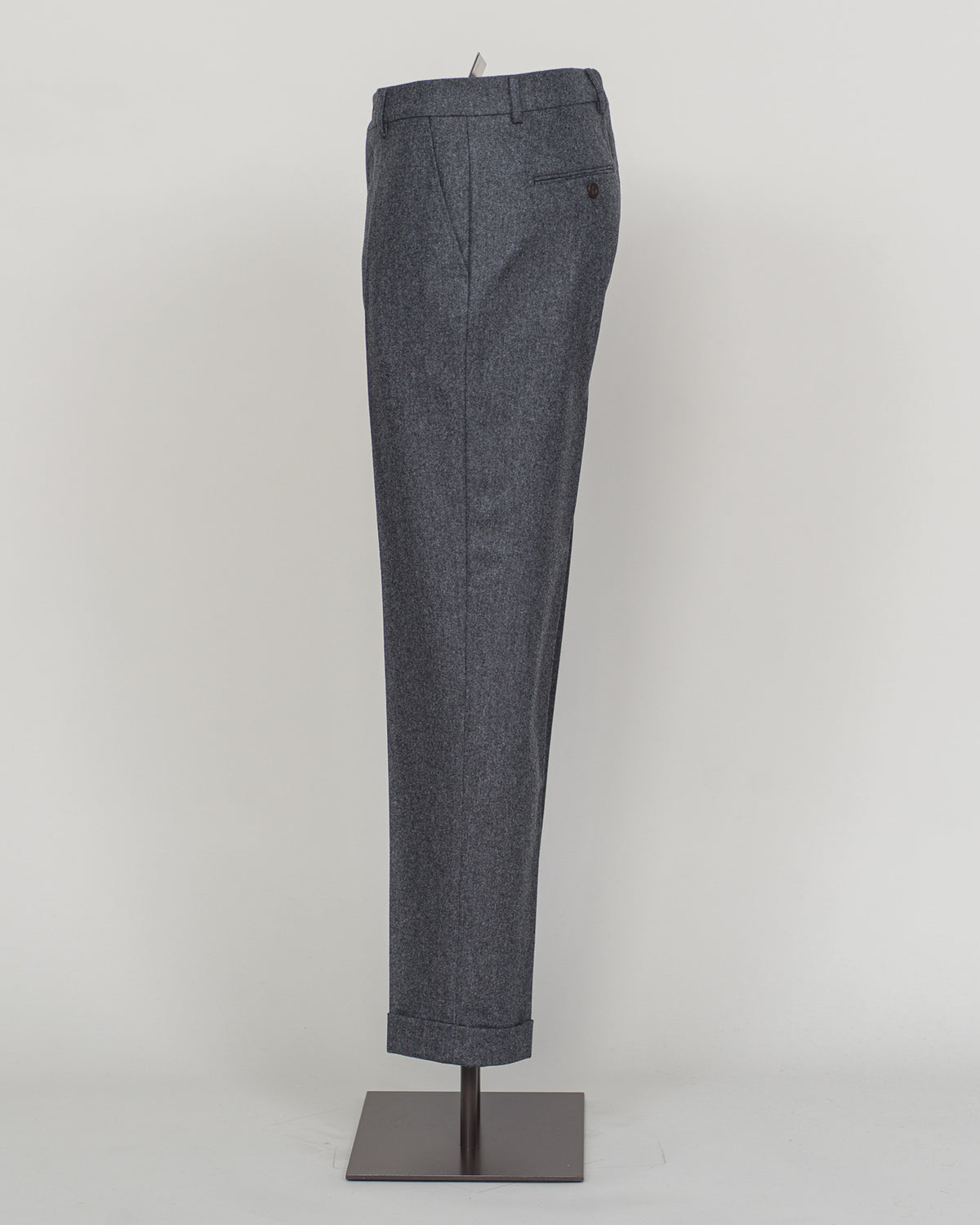 Berwich VBC Flannel Trousers / Dark Grey