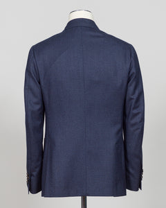 Crafted by Luigi Borrelli, this double breasted blazer in dark blue exemplifies Italian tailoring excellence. The structured silhouette and refined details showcase the brand's mastery of classic menswear construction. Ideal for elevating both business and sophisticated casual wardrobes, this piece pairs seamlessly with dress trousers, chinos, or tailored denim. The versatile dark blue tone ensures year round styling flexibility and enduring relevance in any discerning gentleman's collection.

Perfect for c