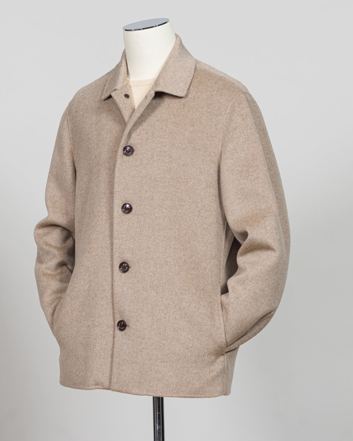 Elevate your essentials with the Montecore Cashmere Jacket in timeless beige. Crafted from pure cashmere, this luxurious layer delivers uncompromising softness and warmth for year-round sophistication. The refined silhouette pairs seamlessly with tailored trousers or relaxed separates, making it an investment piece that transcends seasons and trends. Expertly finished for longevity and comfort.