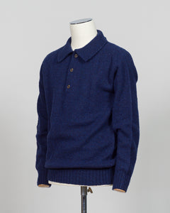 Crafted from luxurious shaggy wool, this Harley of Scotland polo combines traditional Scottish heritage with refined versatility. The textured knit delivers exceptional softness and warmth. Perfect for layering or wearing standalone, it transitions seamlessly from casual weekends to smart-casual occasions. The structured polo collar and quality construction ensure lasting appeal season after season.