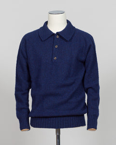 Crafted from luxurious shaggy wool, this Harley of Scotland polo combines traditional Scottish heritage with refined versatility. The textured knit delivers exceptional softness and warmth. Perfect for layering or wearing standalone, it transitions seamlessly from casual weekends to smart-casual occasions. The structured polo collar and quality construction ensure lasting appeal season after season.