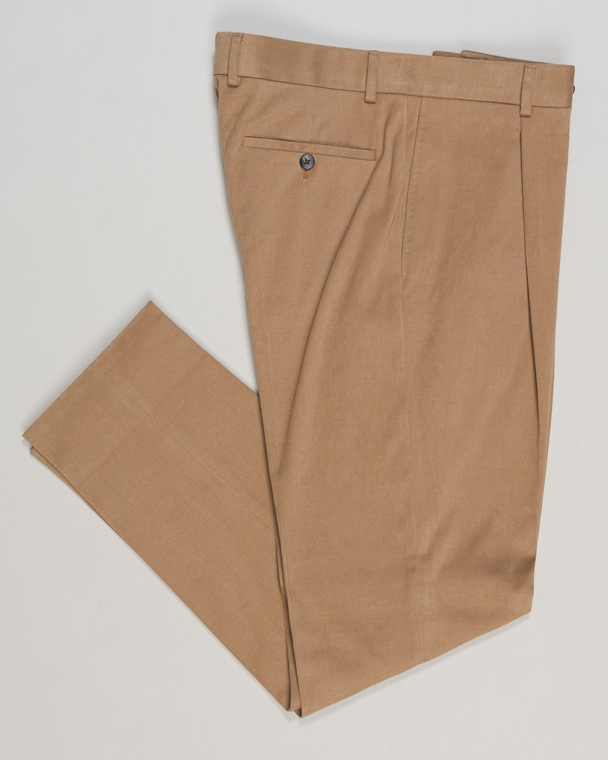 Refined cotton tailoring in a warm neutral tone. These brushed cotton trousers from Caruso deliver understated elegance through premium fabrication and precise construction. The biscotto shade complements both classic knitwear and formal shirting, making them a versatile foundation for refined wardrobes. Ideal for those seeking quality basics with measurable comfort and longevity. Caruso Brushed Cotton Trousers / Biscotto